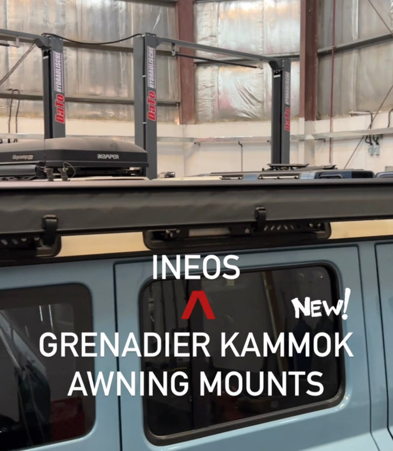 Load image into Gallery viewer, KARNYX Universal Grab Handle Mounting Bracket Set - INEOS Grenadier
