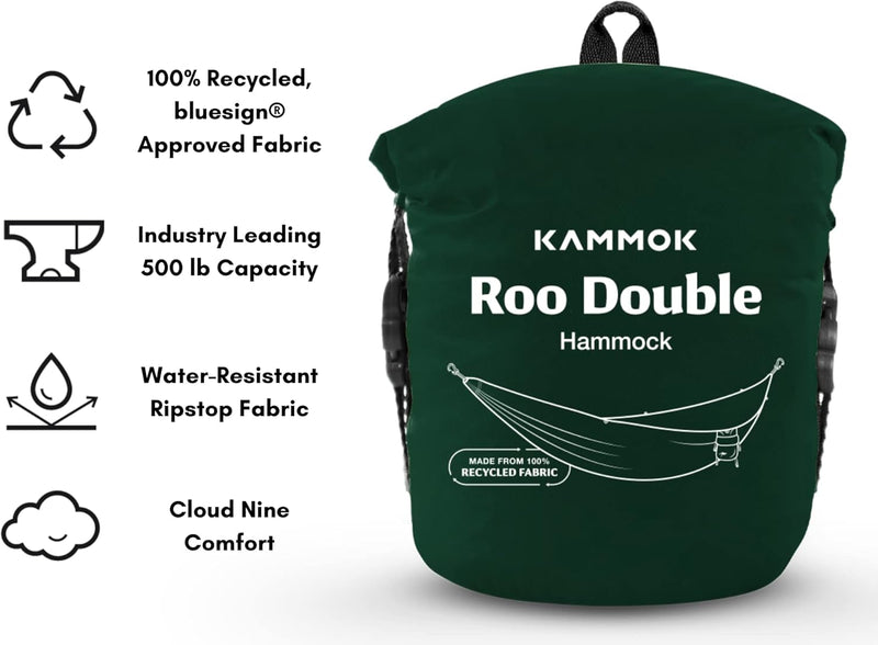 Load image into Gallery viewer, Kammok ROO Double - Pine Green
