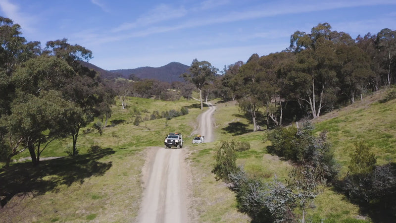 Load and play video in Gallery viewer, Rhino-Rack 2005-2023 Hilux Backbone 3 Base Mounting System (Use RTS556 FOR 2015+)
