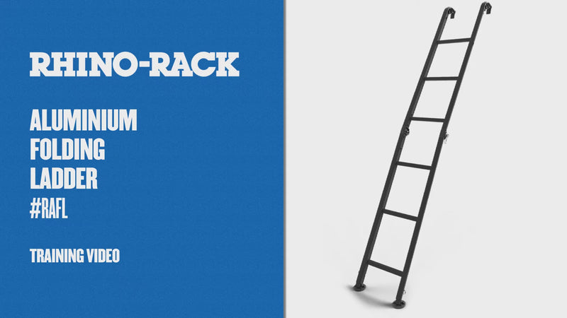 Load and play video in Gallery viewer, Rhino-Rack Aluminum Folding Ladder
