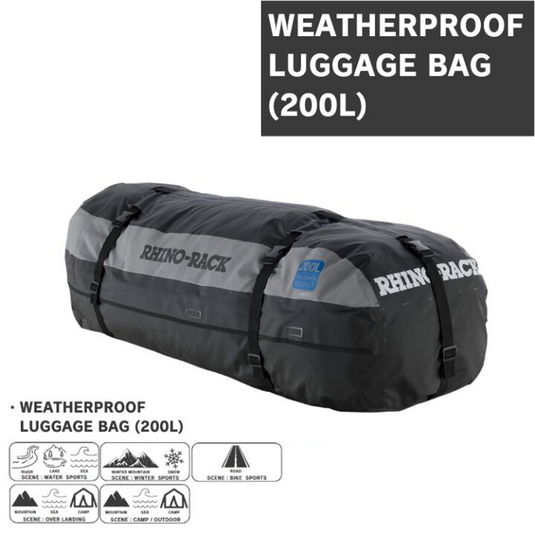 Rhino-Rack Weatherproof Luggage Bag 200L
