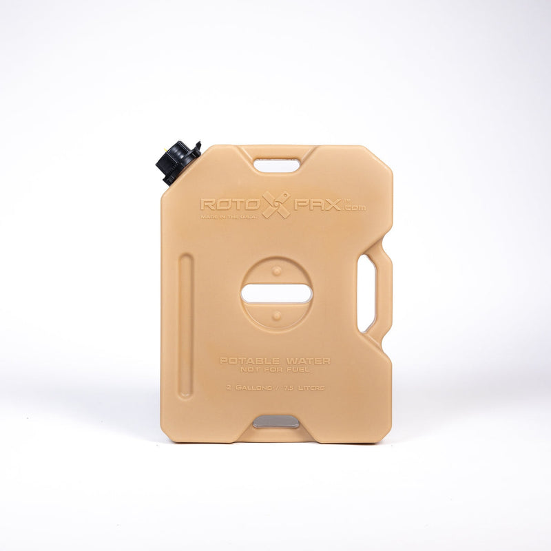 Load image into Gallery viewer, Rotopax Jerry Can for Water, 2 Gallon, Tan - Gen2
